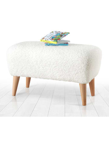 Scandinavia Concept Puf "Moouv" w kolorze białym - 61 x 33 x 32 cm