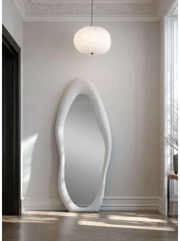 Scandinavia Concept Lustro "Nero" w kolorze kremowym - 70 x 165 cm