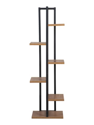 Scandinavia Concept Regał stojący "Nina" w kolorze brązowym - 34 x 120 x 19 cm