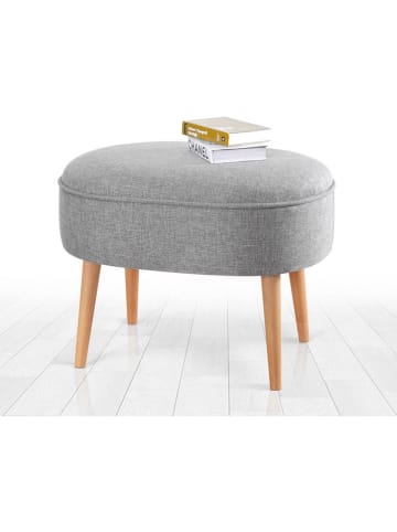 Scandinavia Concept Pouf "Timoon" in Grau - (B)63 x (H)47 x (T)44 cm