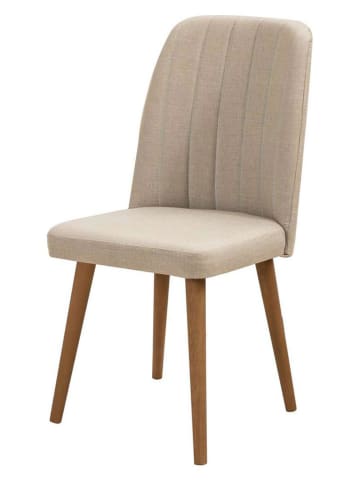 Scandinavia Concept Krzesło "Vina" w kolorze kremowym - 47 x 90 x 44 cm