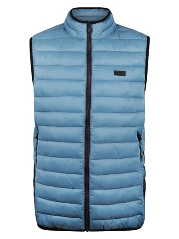 McGregor Doorgestikte bodywarmer lichtblauw