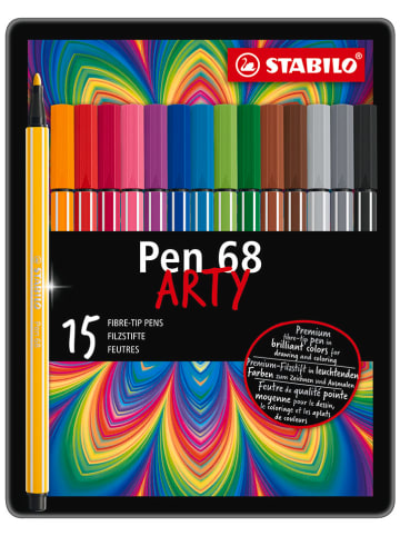 STABILO Mazaki (15 szt.) "Pen 68 Arty"