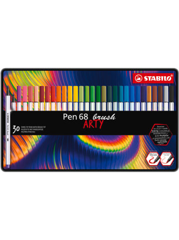 STABILO Filzstifte ''Pen 68 brush - ARTY'' - 30 Stück