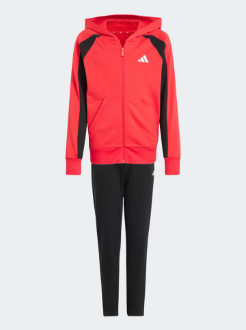 adidas Trainingsoutfit rood/zwart