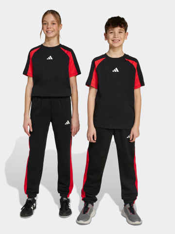 adidas Trainingsbroek zwart/rood