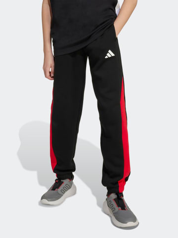 adidas Trainingsbroek zwart/rood