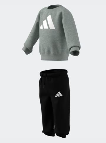 adidas Trainingsoutfit grijs/zwart