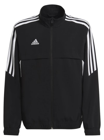 adidas Trainingsjacke "CON22 PRE JKT Y" in Schwarz/ Weiß