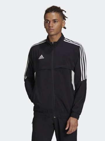 adidas Kurtka sportowa "CON22 PRE JKT Y" w kolorze czarno-białym