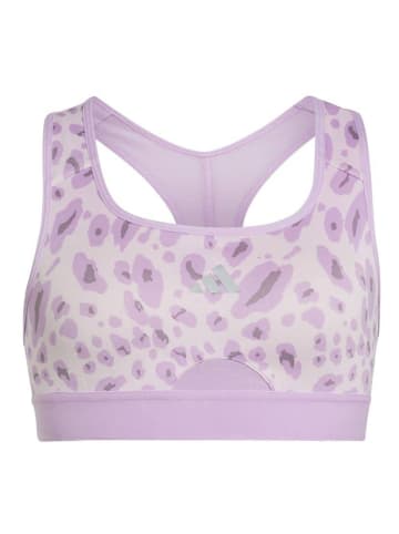 adidas Biustonosz sportowy "JG PWR BR" w kolorze fioletowym