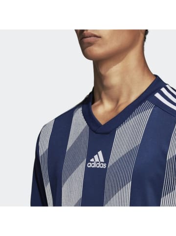 adidas Trainingsshirt "STRIPED19 JSY L" in Dunkelblau