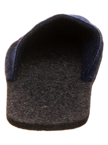 kitz-pichler Pantoffels "Happy" donkerblauw