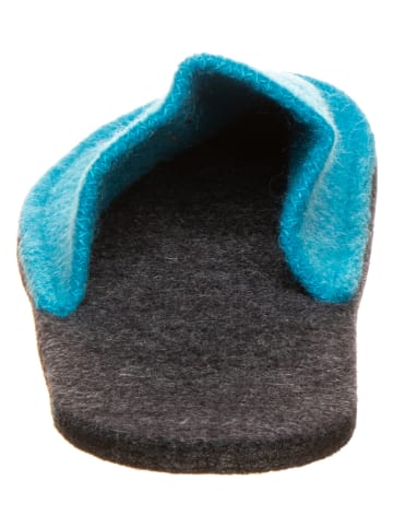 kitz-pichler Hausschuhe "Happy" in Blau