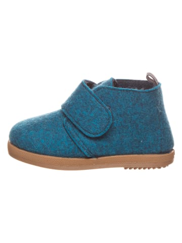 kitz-pichler Pantoffels "Felties" petrol