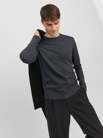 Jack & Jones Sweter w kolorze antracytowym