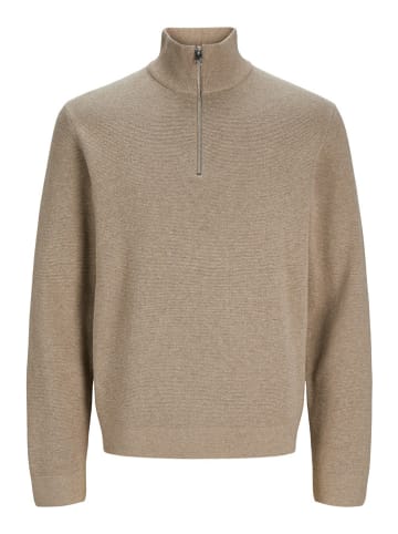 Jack & Jones Sweter "Milano" w kolorze beżowym