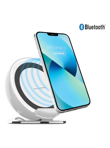 SWEET ACCESS Bluetooth-Lautsprecher mit Ladestation in Weiß