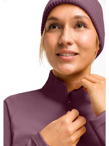 Maier Sports Fleecepullover "Eva" in Beere