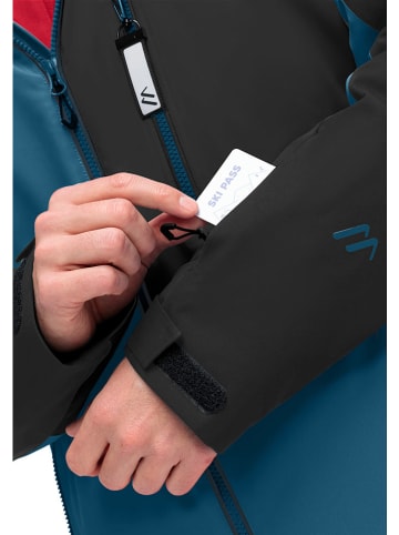 Maier Sports Ski-/snowboardjas "Oravice" petrol/zwart