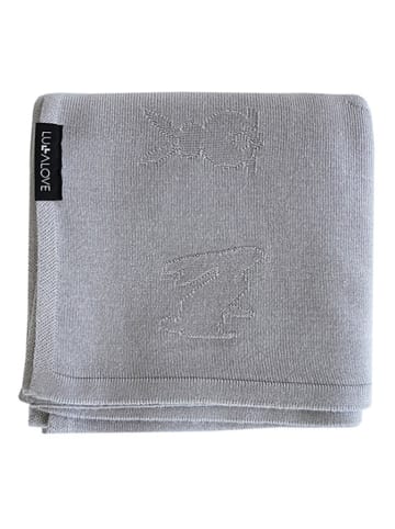 Lullalove Kocyk w kolorze szarym