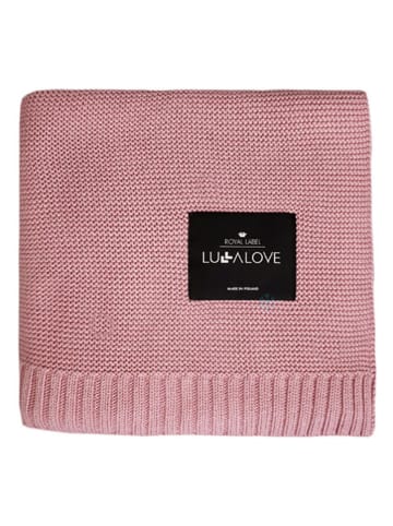 Lullalove Kocyk w kolorze różowym