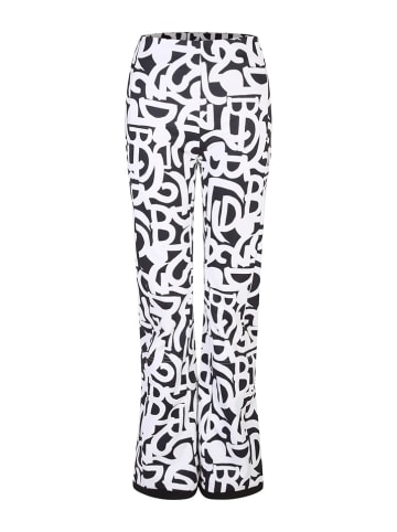 Dare 2b Spodnie narciarskie "Upshill" w kolorze biało-czarnym