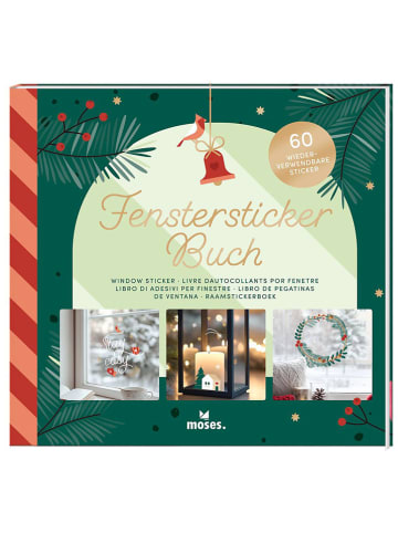 moses. Raamstickerboek "Winterwonder" meerkleurig