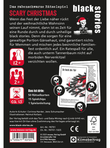 moses. Kaartspel "Scary Christmas" - vanaf 12 jaar