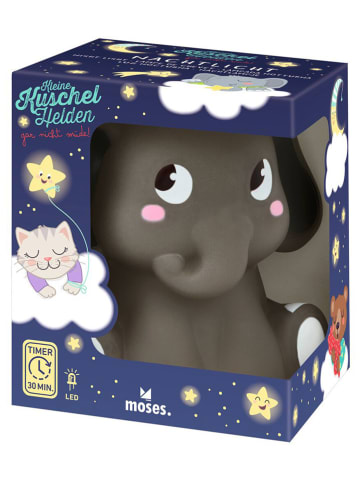 moses. Nachtlicht "Kleine Kuschelhelden: Elefant" in Grau