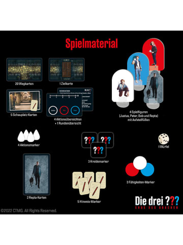 Kosmos Brettspiel "Die drei ??? Erbe des Drachen" - ab 8 Jahren