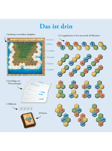 Kosmos Brettspiele "My Island" - ab 10 Jahren