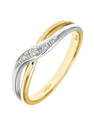 Revoni Złoty pierścionek z diamentami