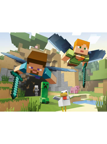 Ravensburger 200tlg. Puzzle "Minecraft - Tierische Abenteuer" - ab 8 Jahren