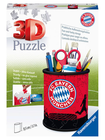 Ravensburger 54-delige 3D-puzzel "Pennenbakje FC Bayern München" - vanaf 6 jaar