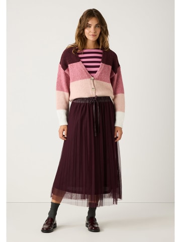 More & More Vest bordeaux/roze/lichtroze