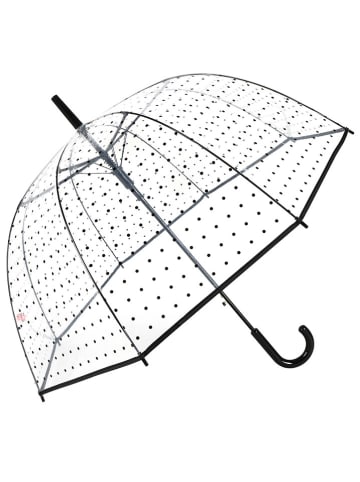 SUSINO Paraplu transparant/zwart - Ø 85 cm