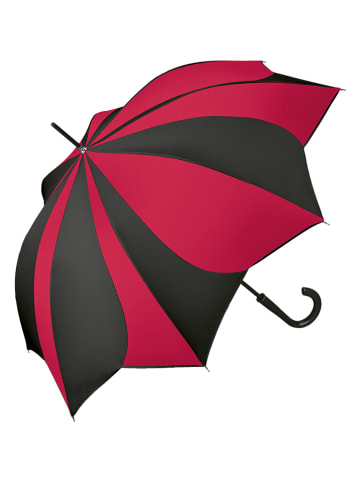Pierre Cardin Parasol w kolorze czarno-czerwonym - Ø 105 cm