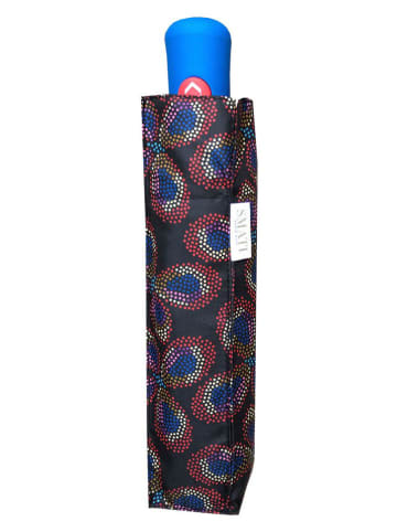 SMATI Zakparaplu zwart/meerkleurig - Ø 98 cm