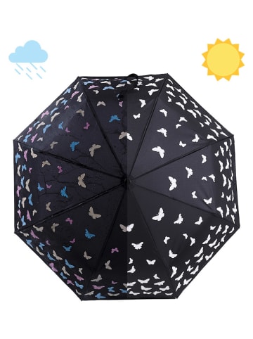 Le Monde du Parapluie Taschenschirm in Schwarz - Ø 95 cm