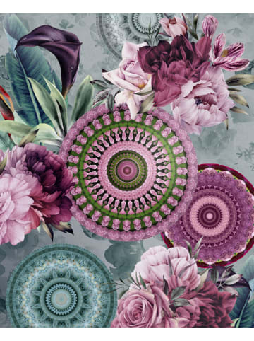 Hip Pled "Bandhura" w kolorze fioletowym ze wzorem