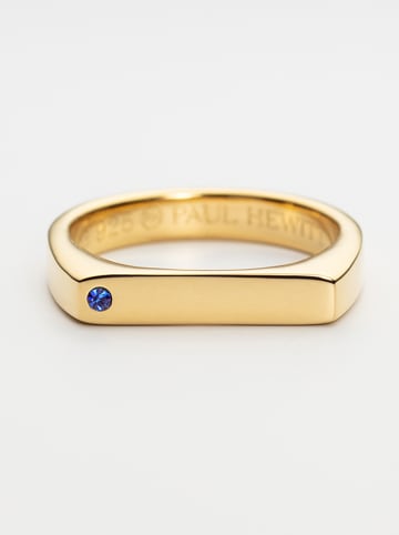 Paul Hewitt Vergold. Ring mit Edelstein