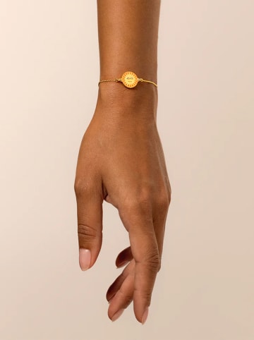 Paul Hewitt Pozłacana bransoletka z elementem ozdobnym
