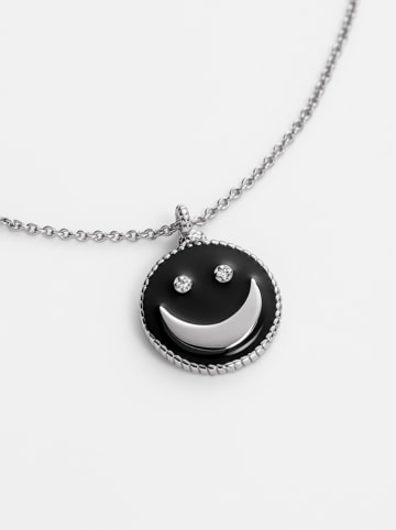 Paul Hewitt Silber-Halskette mit Anhänger - (L)45 cm