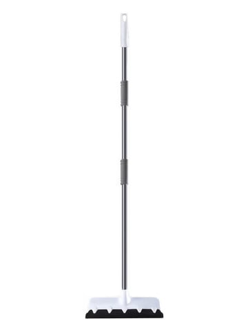 Joybos 2-in-1 bezem en wisser wit