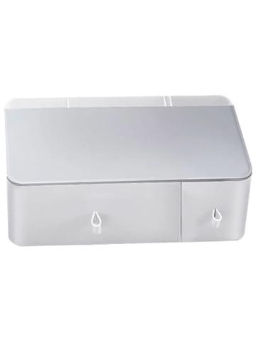 Joybos Organizer w kolorze białym na kosmetyki - 36 x 13 x 24 cm