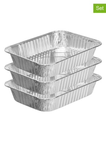 Joybos 3er-Set: Aluminium-Heißluftfritteusenformen - (L)36 x (B)27 cm