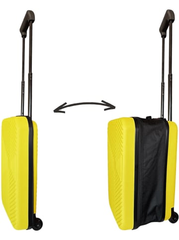 Joybos Koffer in Gelb - (B)34 x (H)47,5 x (T)28 cm