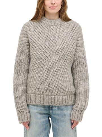 Mustang Sweter w kolorze szarym