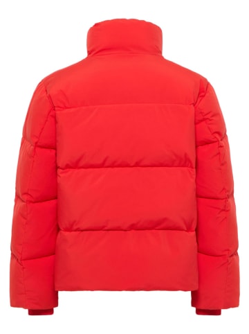 Mustang Doorgestikte jas rood